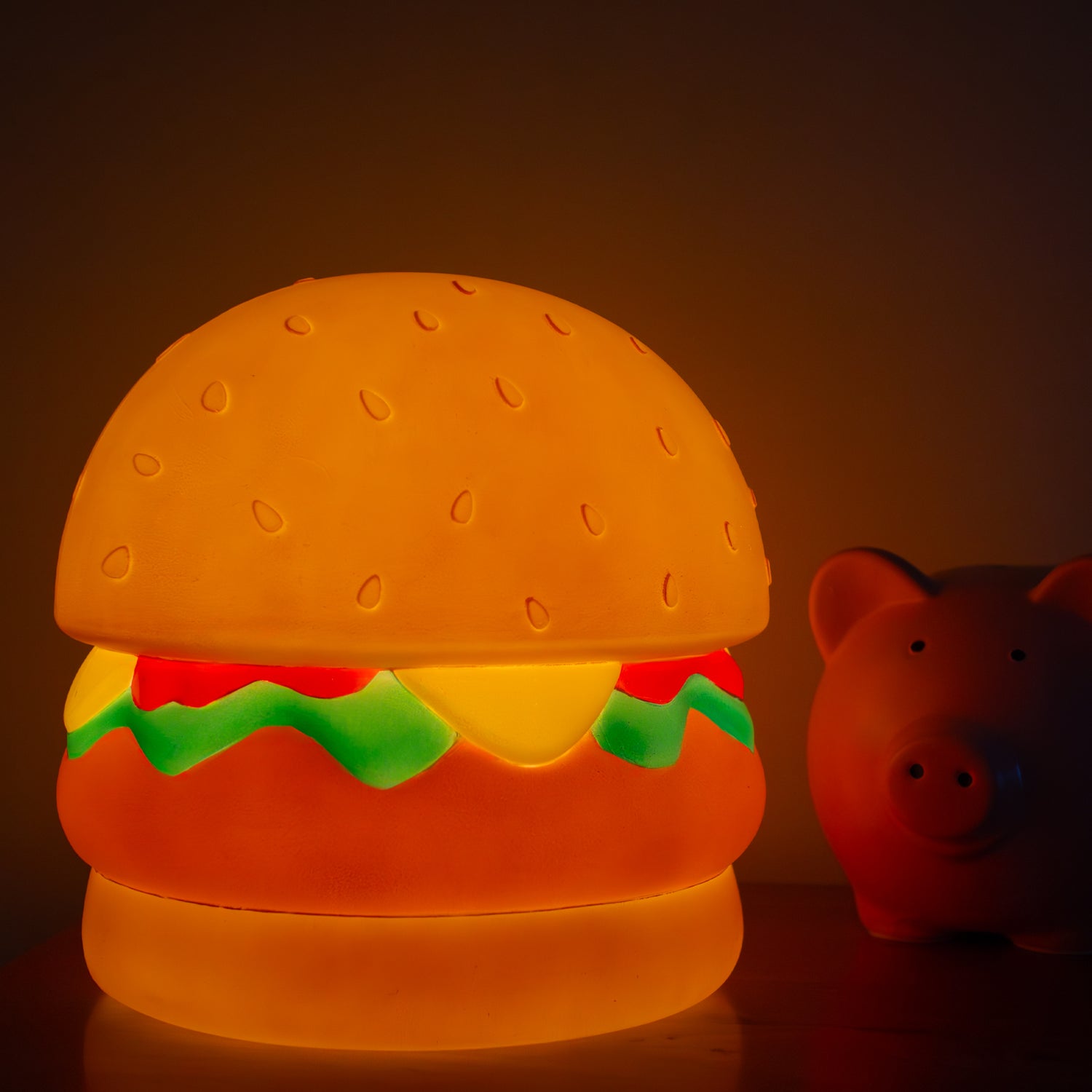 Cheeseburger Lighted Blow Mold