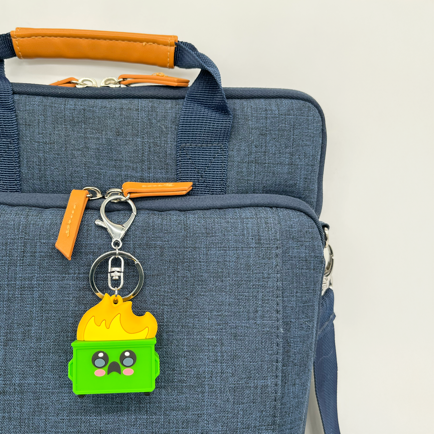 Dumpster Fire Keychain