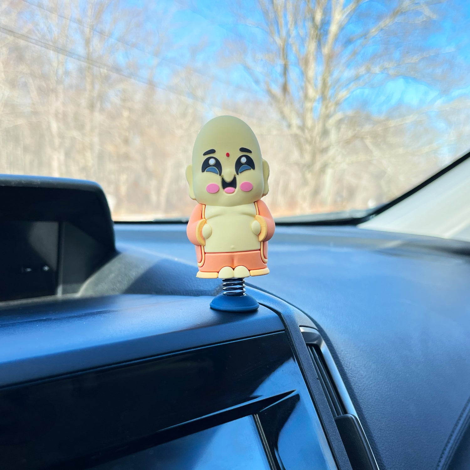 Laughing Buddha Dashboard Dancer