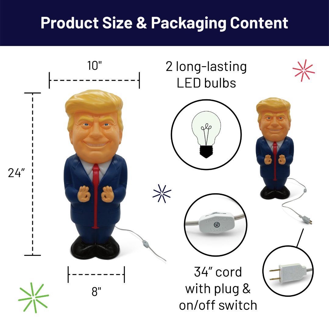 Donald Trump Blow Mold